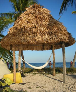 Belize hut 1